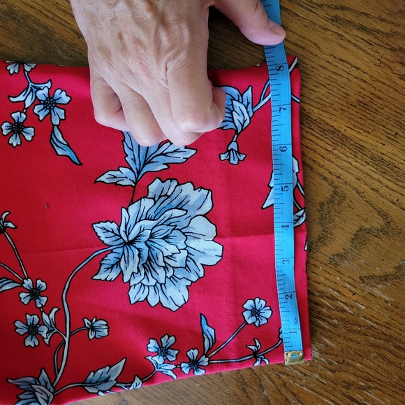 Ankle length floral print pants - Picture 15 of 16